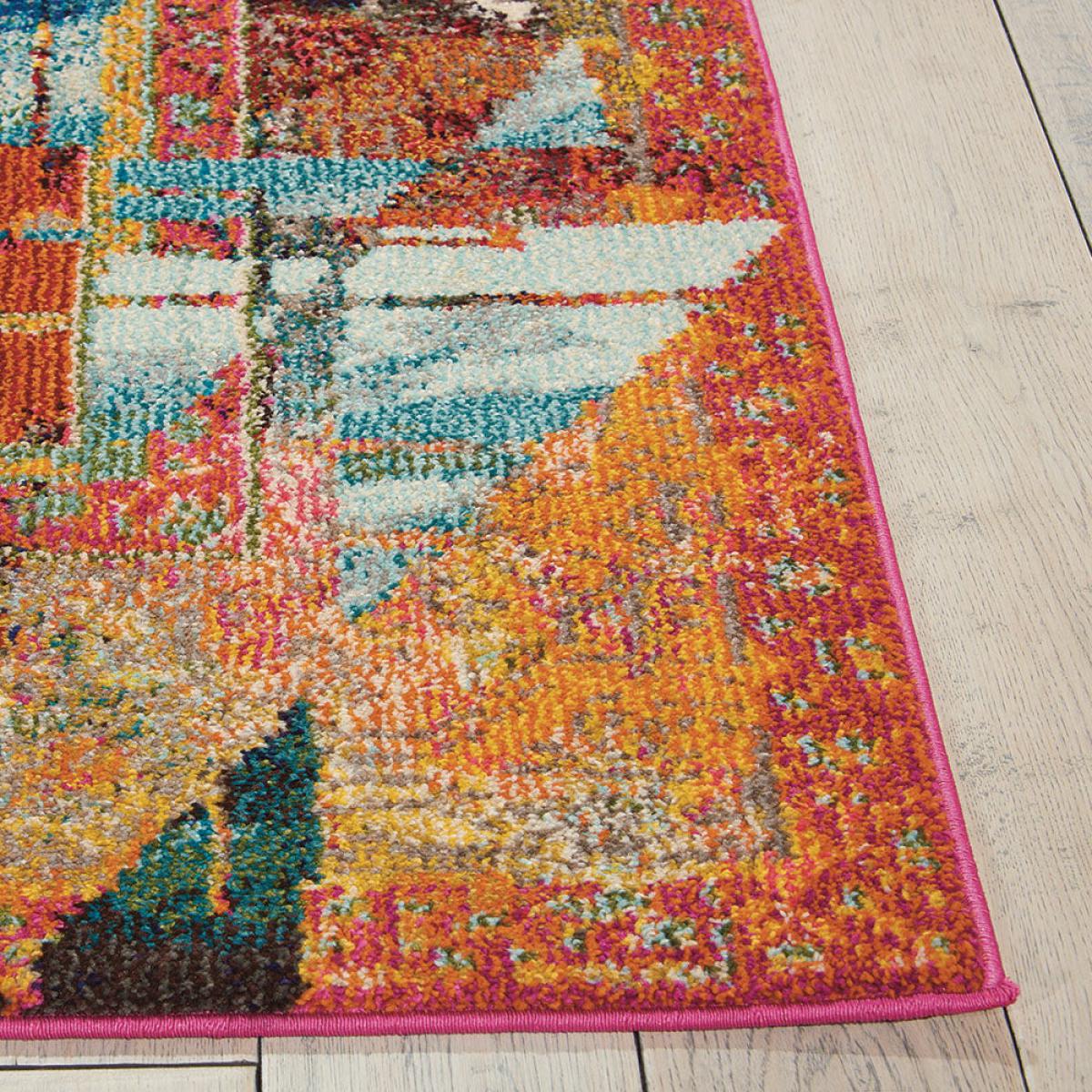 Celestial Stained Glass MultiColoured Rug NA – image 5