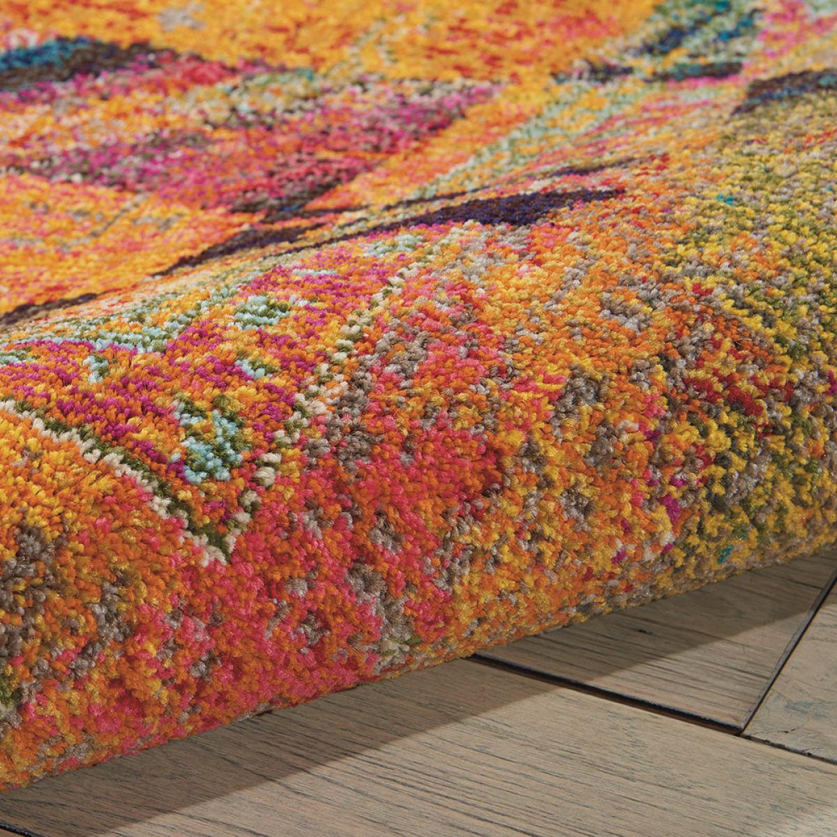 Celestial Stained Glass MultiColoured Rug NA – image 6