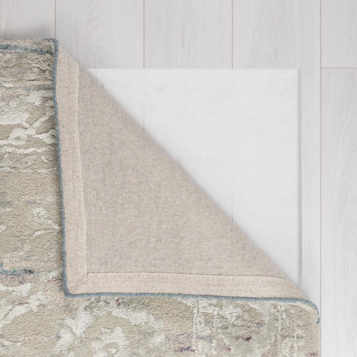 Zora Wool Mix Rug Blue, Brown and White – image 4
