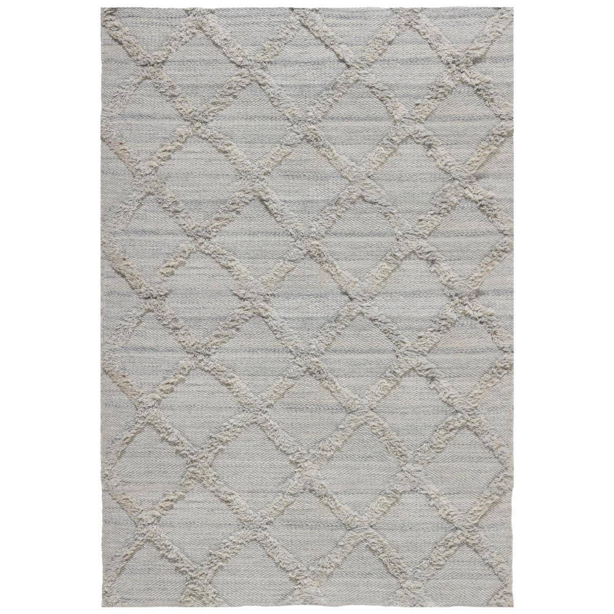 Thea Fringe Rug Silver – image 2