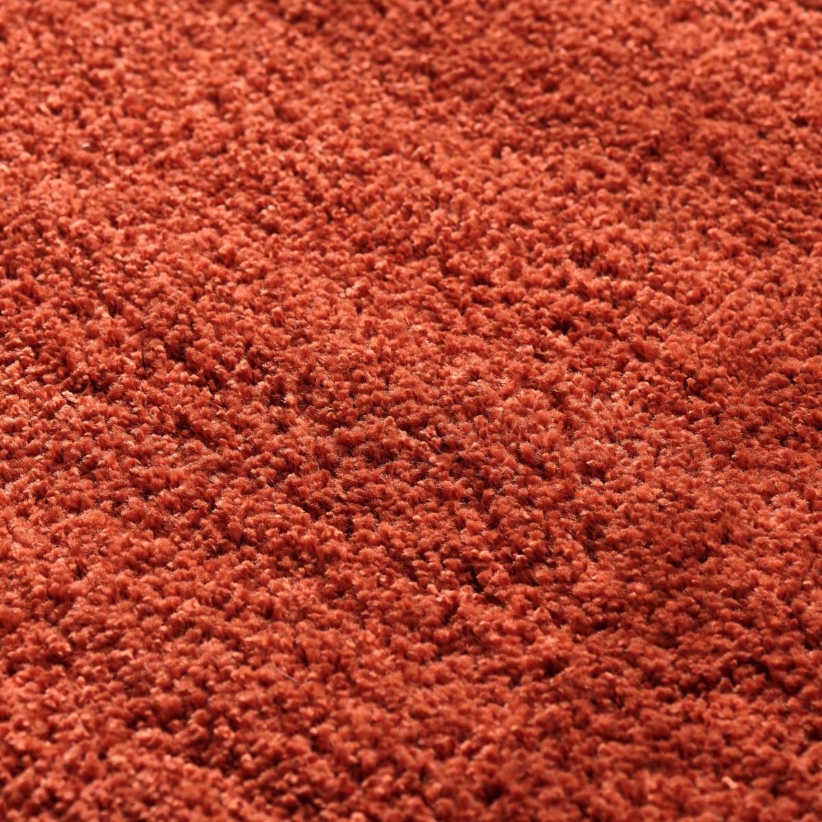 Lila Shaggy Rug Burnt Orange – image 4