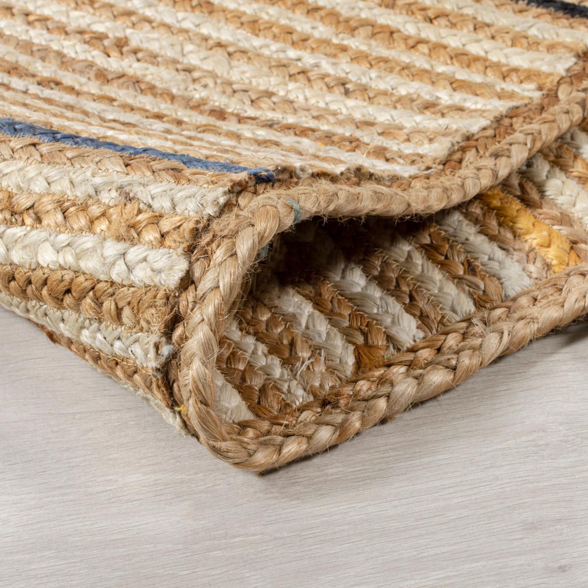Braided Flatweave Runner Brown – image 4