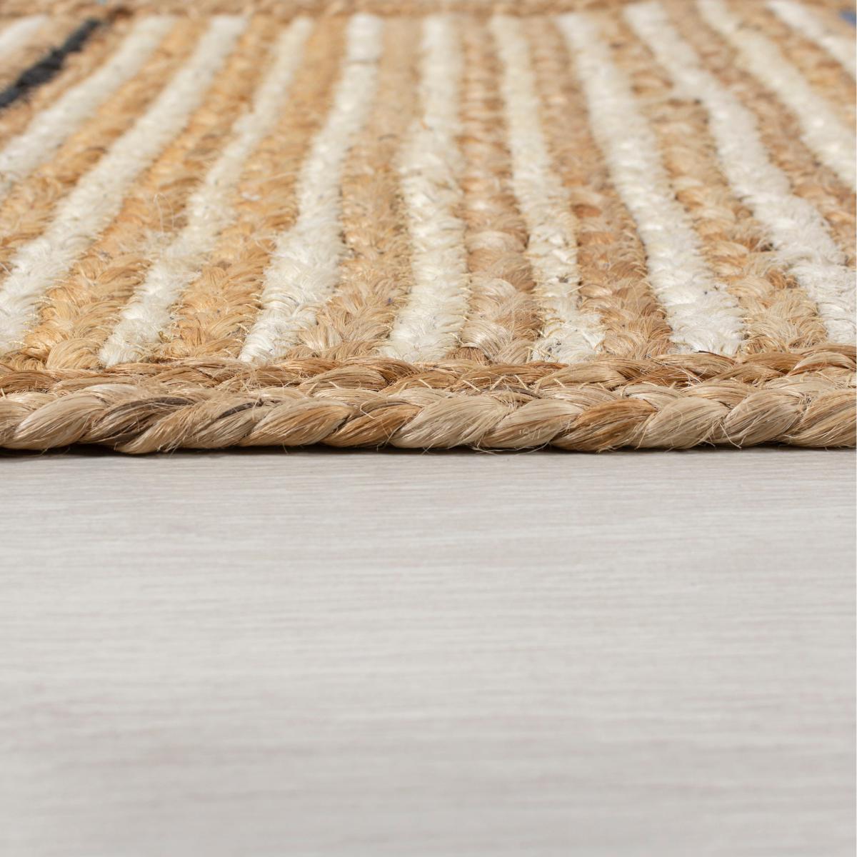 Braided Flatweave Runner Brown – image 5
