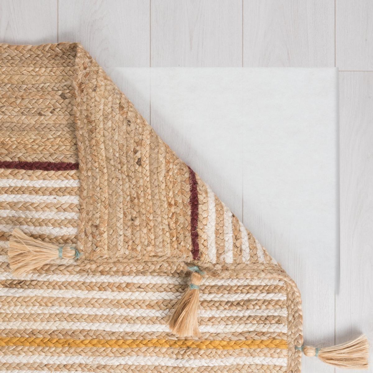 Braided Flatweave Runner Brown – image 6