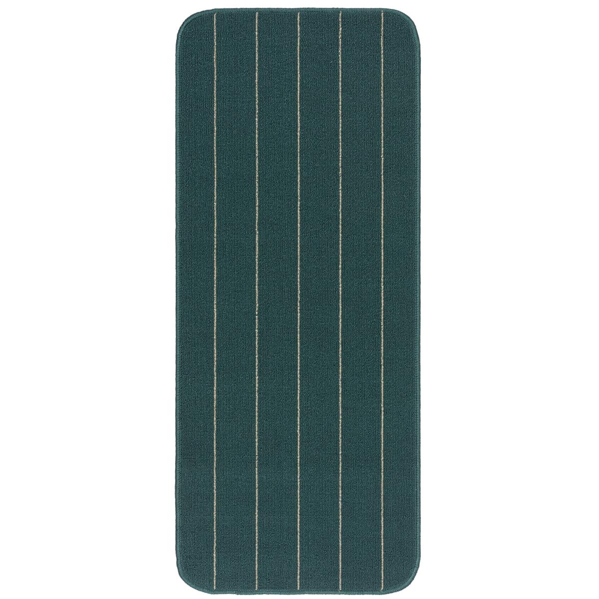 Practimat Theo Stripe Washable Rug Emerald – image 2