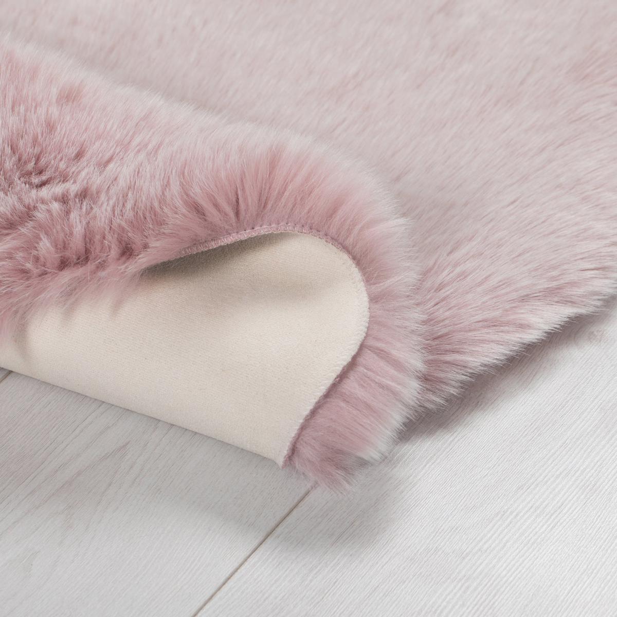 Copenhagen Double Pelt Faux Fur Rug Copenhagen Cream – image 6