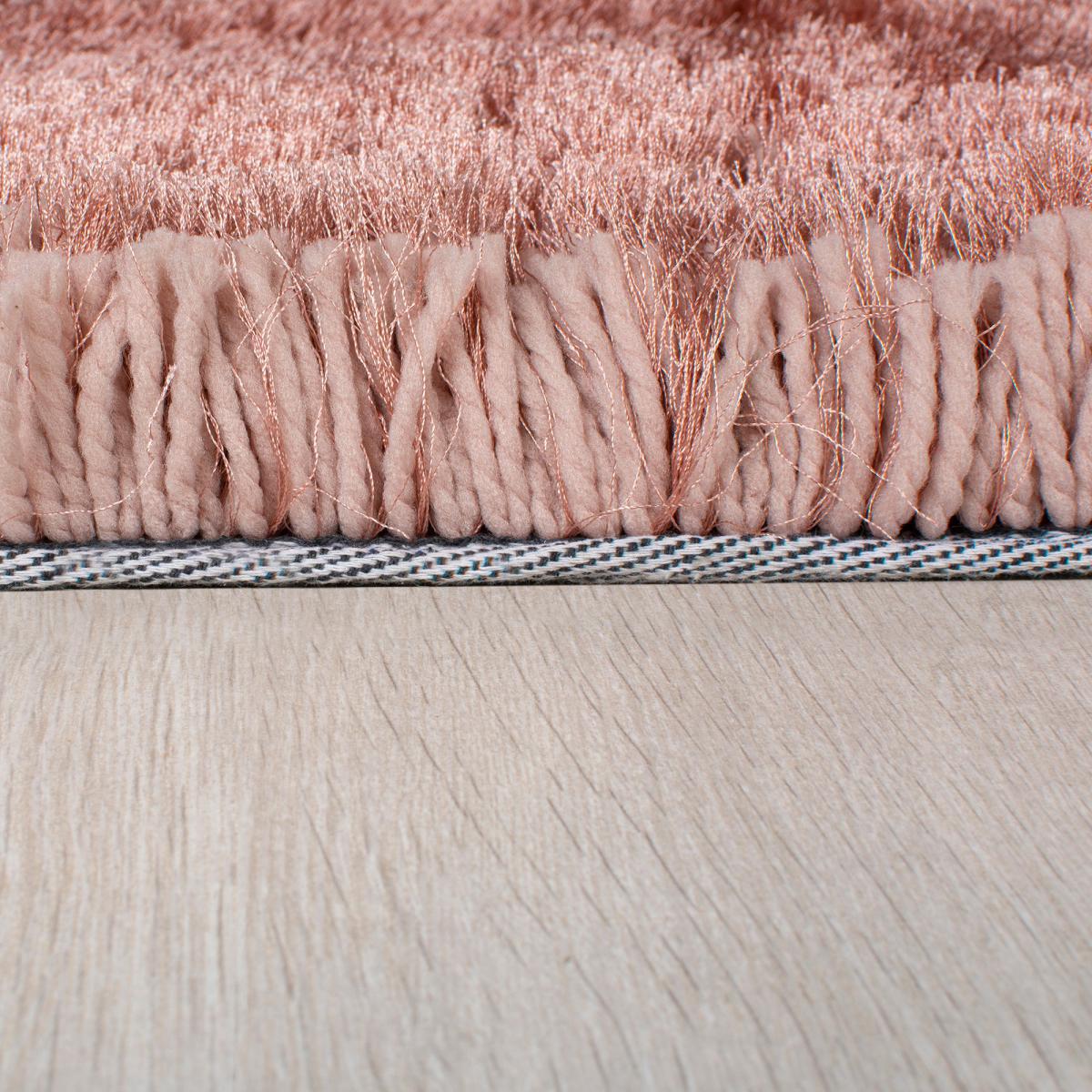 Jewel Shaggy Rug Jewel Coral – image 4