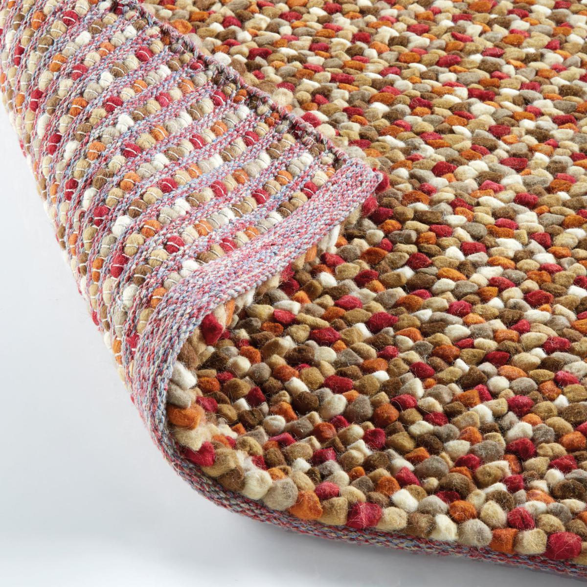 Candy Bean Wool Rug Autumn (Brown) – image 4