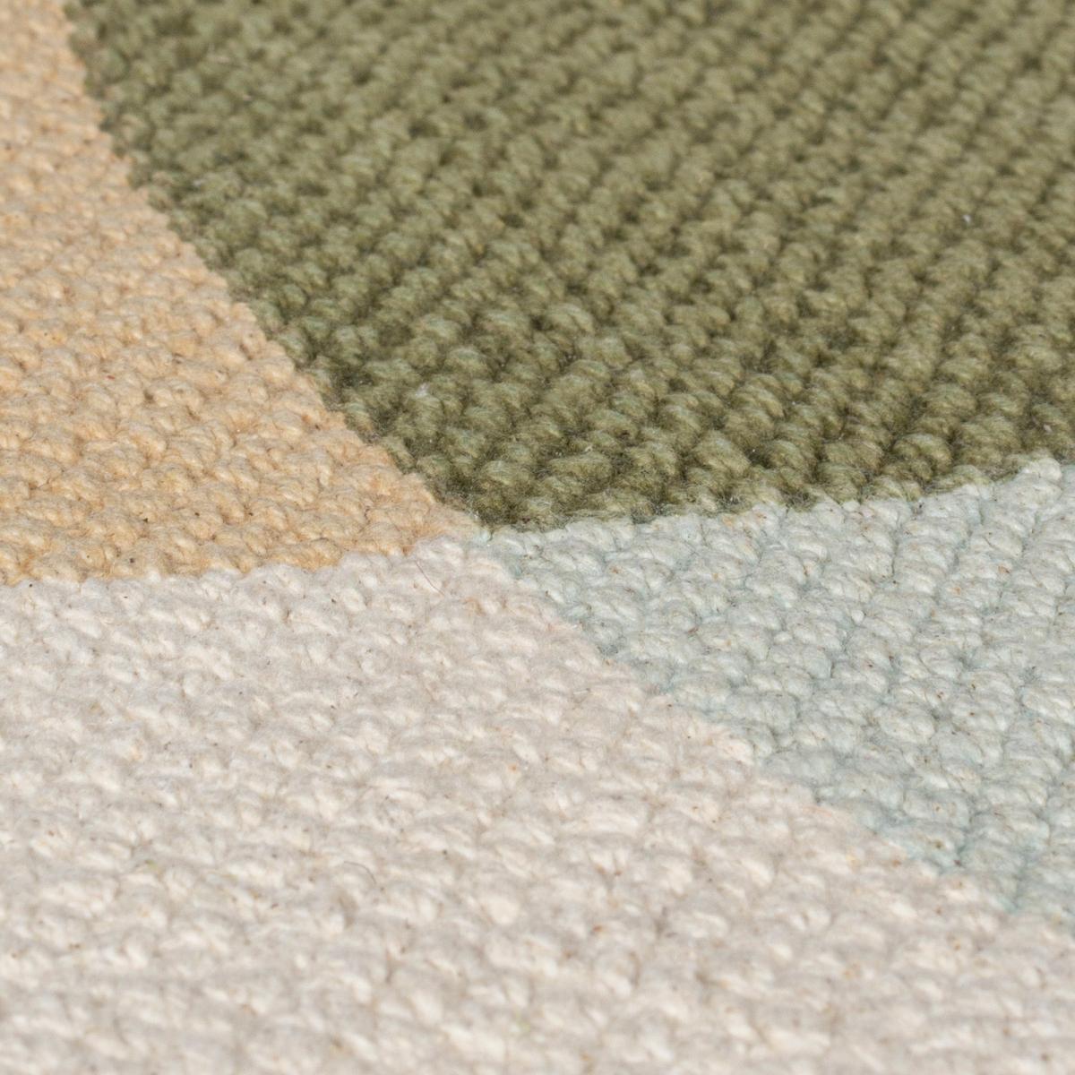 Elements Olle Cotton Flatweave Rug MultiColoured – image 3