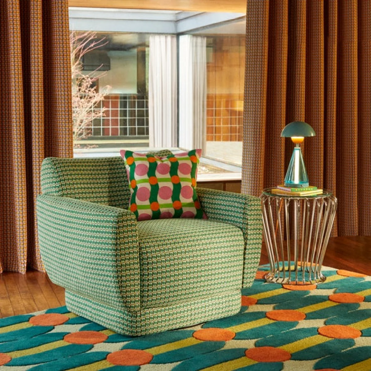 Yinka Ilori Rhythm Wool Rug – image 6