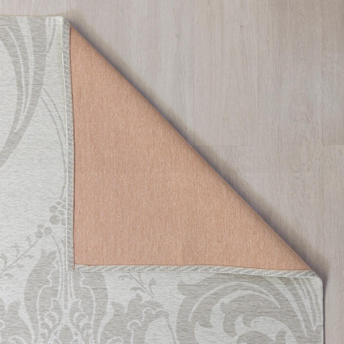 Zahra Grey Chenille Rug Grey, Brown and Blue – image 2