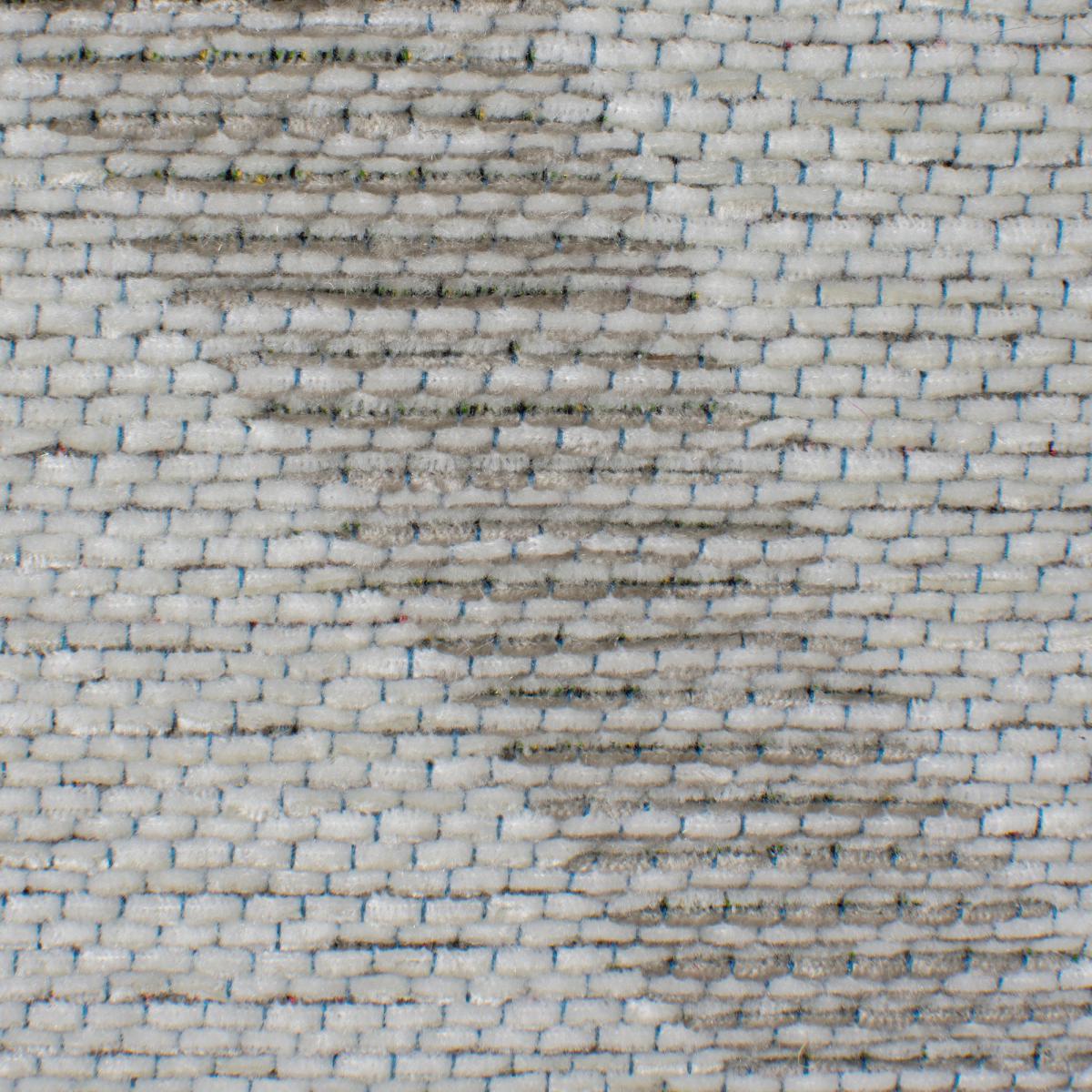 Zahra Grey Chenille Rug Grey, Brown and Blue – image 4