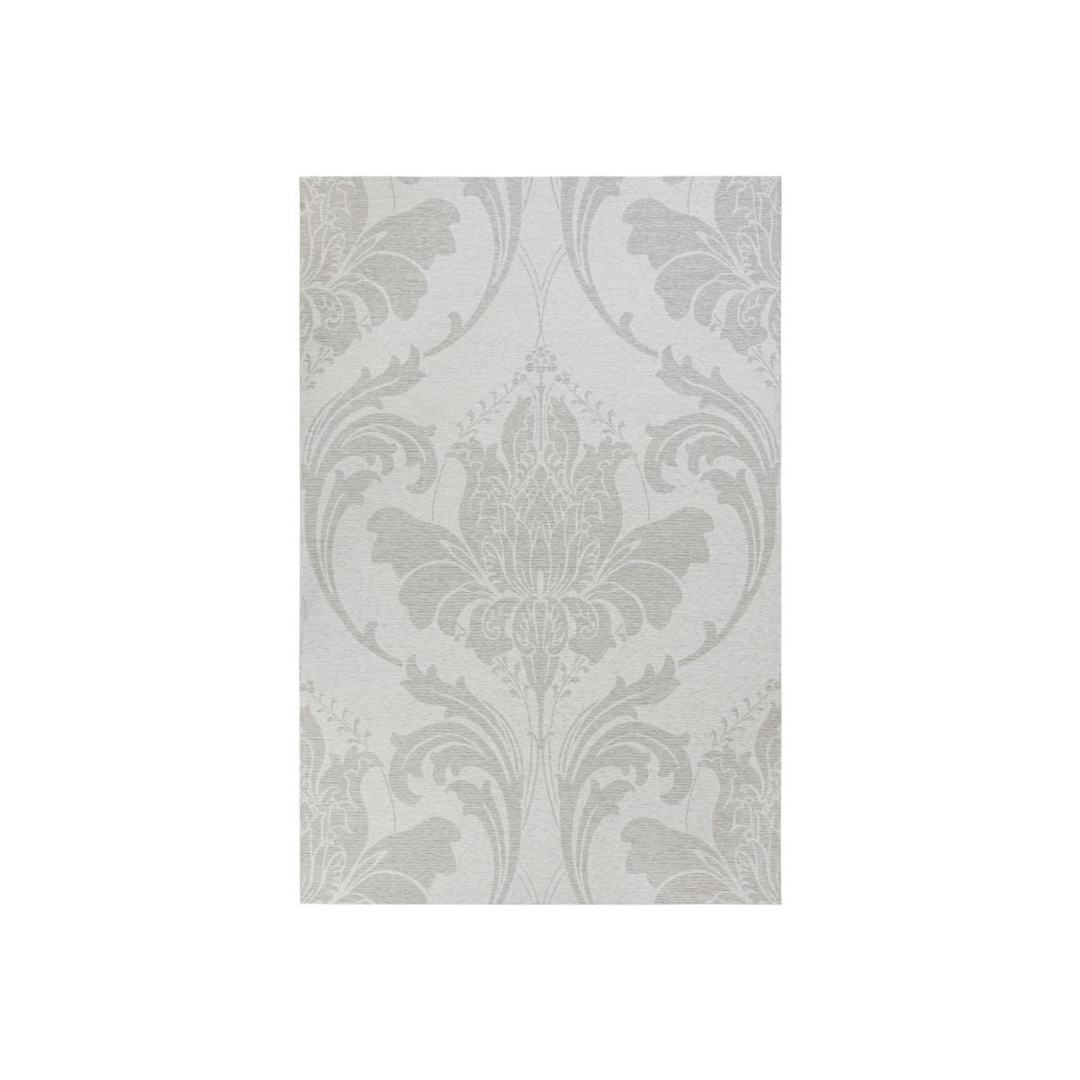Zahra Grey Chenille Rug Grey, Brown and Blue – image 1