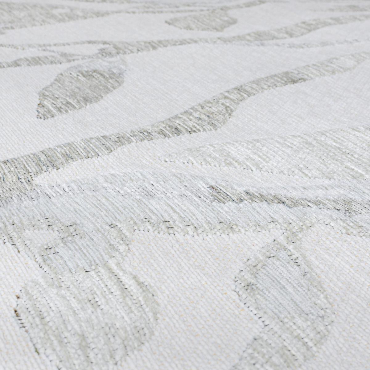 Zen Chenille Flatweave Rug Silver – image 3