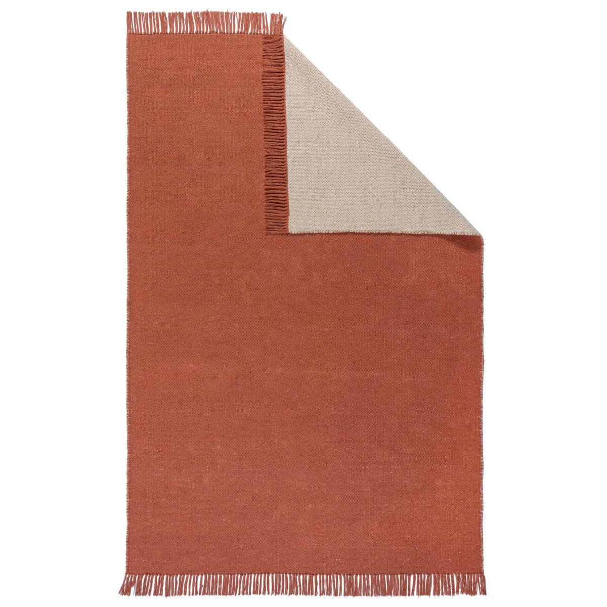Reversible Cotton Rug Yellow/Grey – image 2