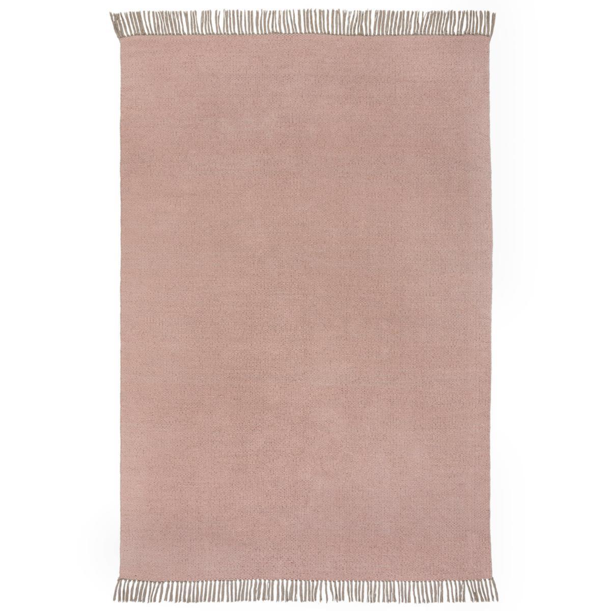 Reversible Cotton Rug Yellow/Grey – image 4