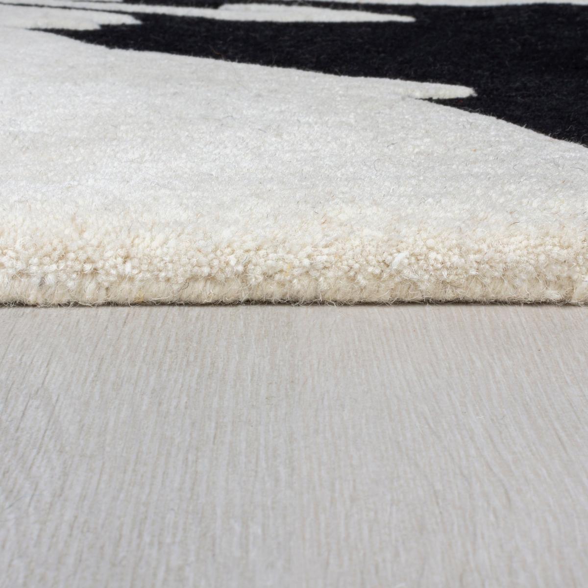 Contour Abstract Rug Contour Abstract Monochrome – image 4
