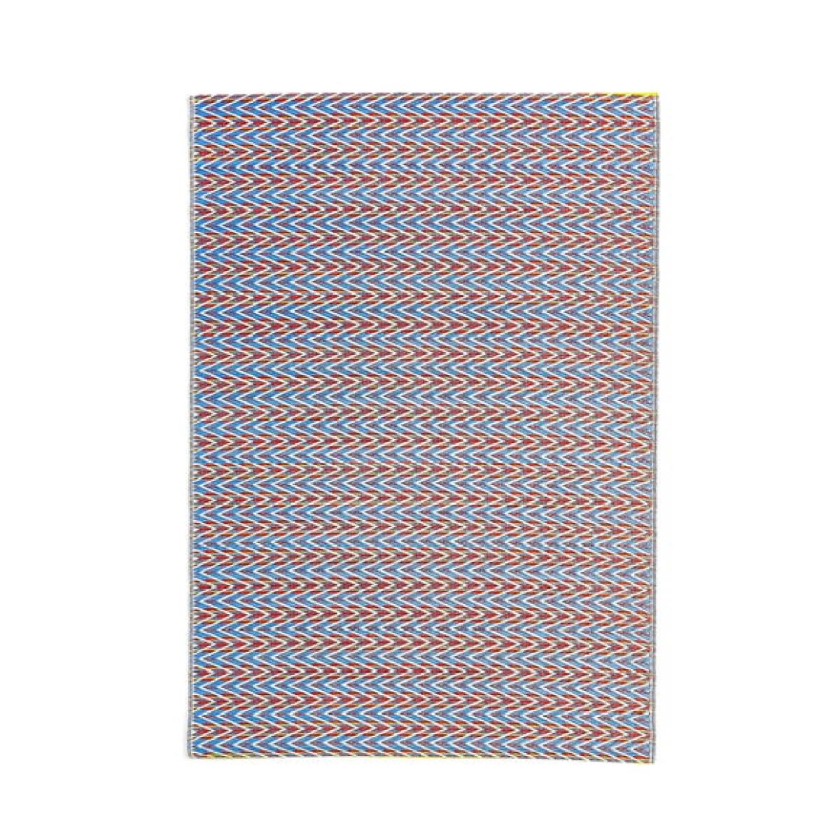 Zig Zag Bright Stripe Indoor Outdoor Rug – image 3