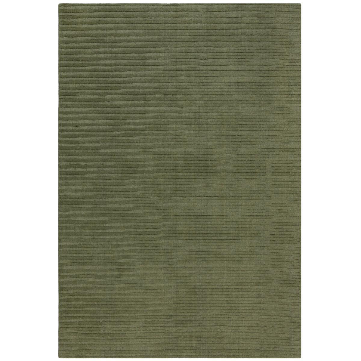 Wool Cord Stripe Rug Wool Cord Olive – image 2