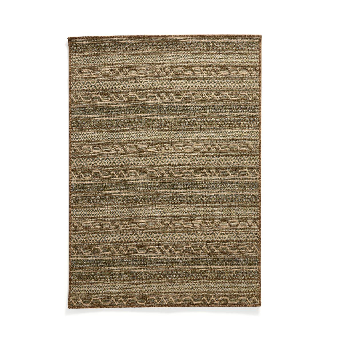 Panama Weave Green Indoor Outdoor Rug Natural – image 5