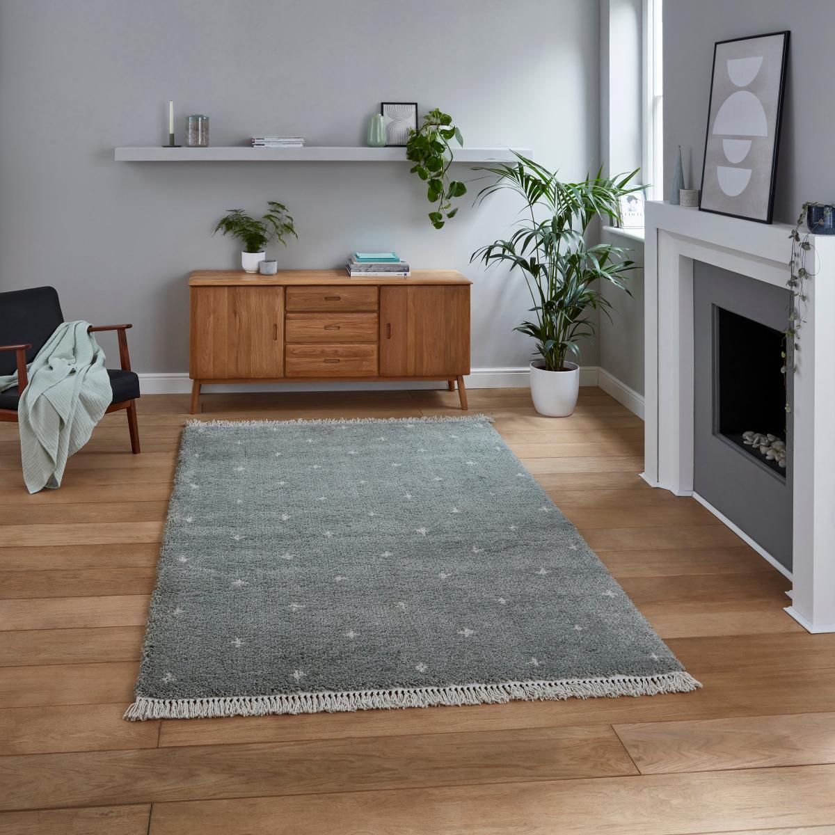 Boho A475 Rug Green/White – image 2