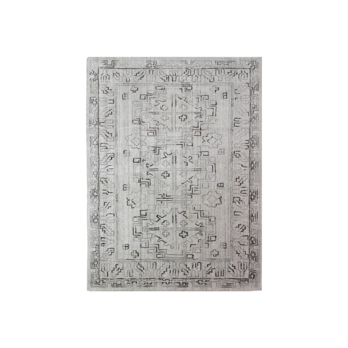 Dorma Beige Traditional Viscose Rug Natural – image 1