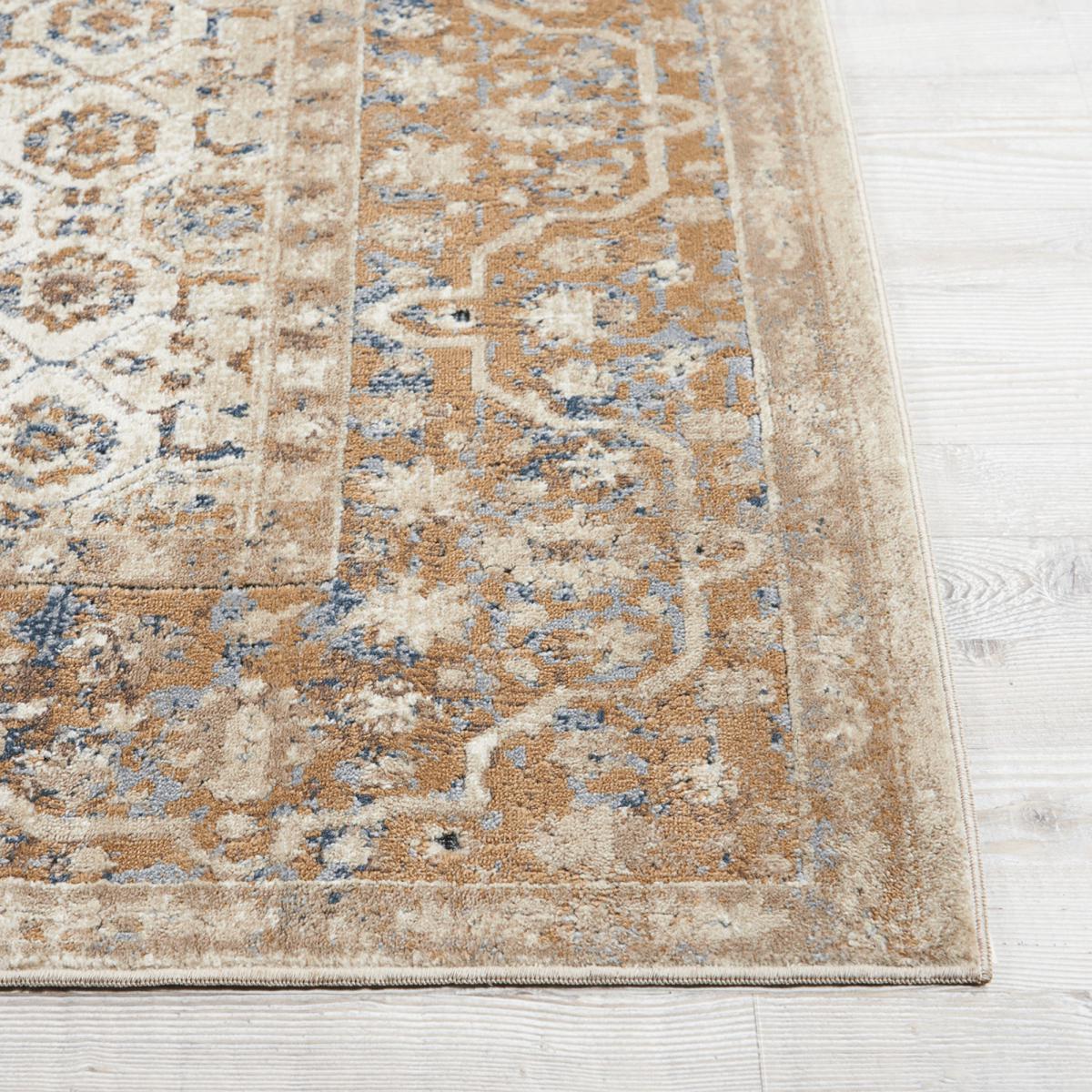Malta 4 Rug Blue/Natural – image 4