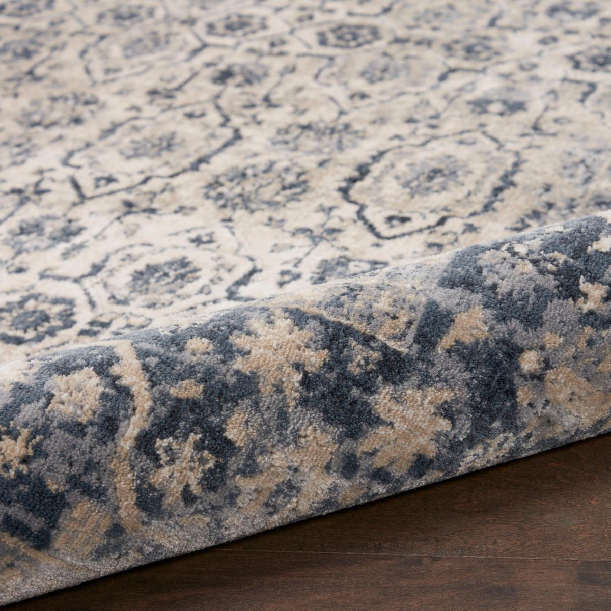Malta 4 Rug Blue/Natural – image 5