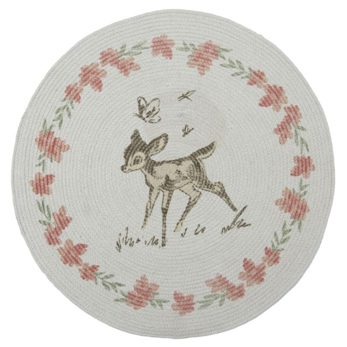 Disney Bambi Cotton Round Rug Natural – image 5