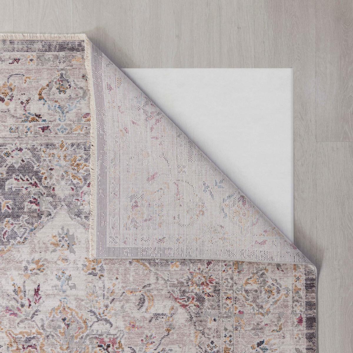 Soraya Traditional Stair Runner Soraya Silver – image 5
