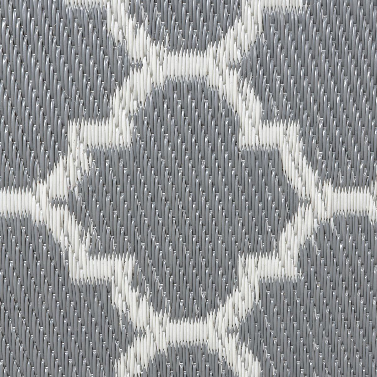 Trellis Indoor Outdoor Rug Light Grey – image 2