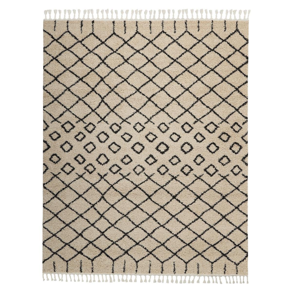Moroccan 1 Shaggy Rug Natural – image 2