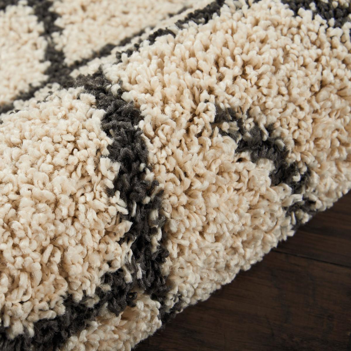 Moroccan 1 Shaggy Rug Natural – image 5
