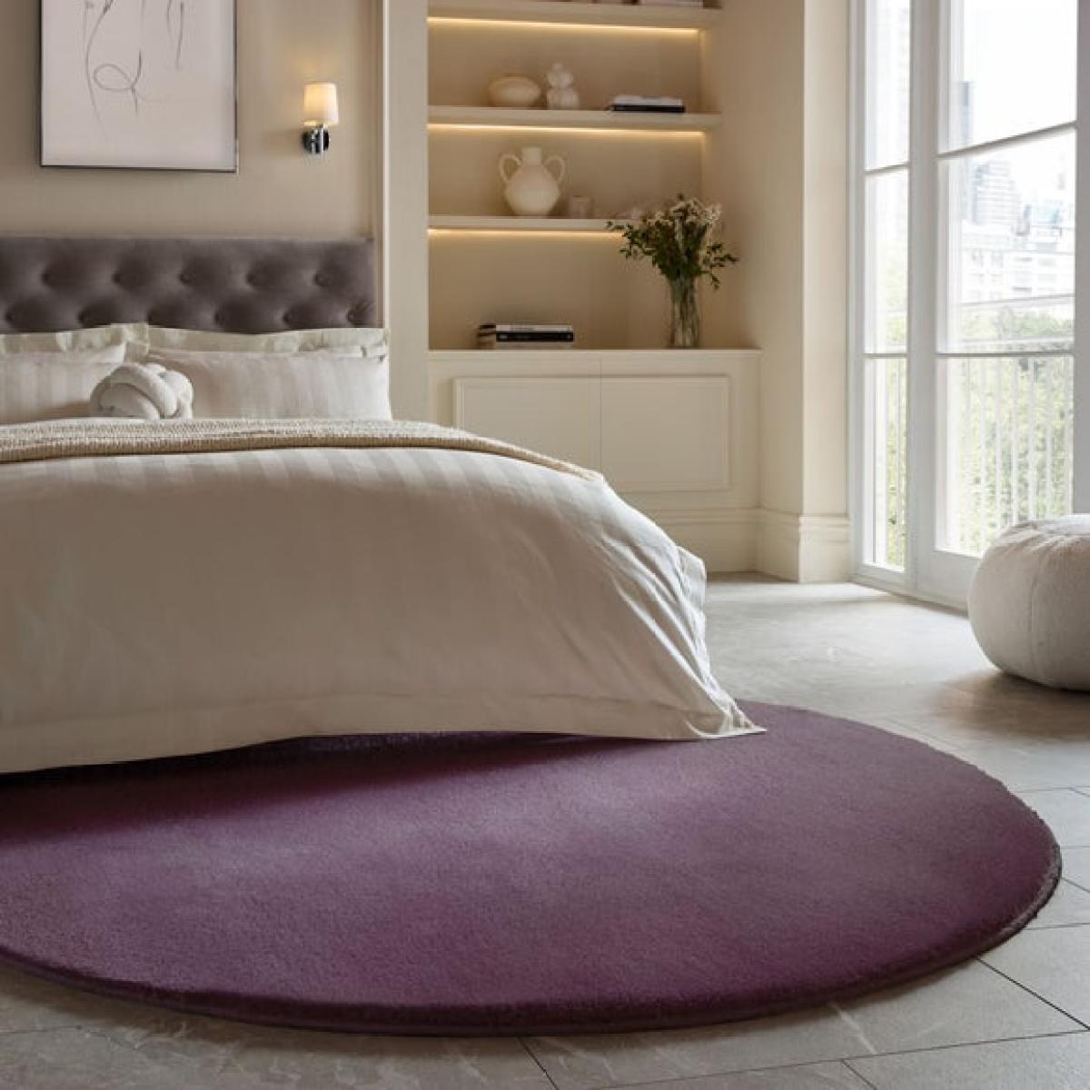 Lumi Supersoft Luxe Sheen Round Rug – image 1