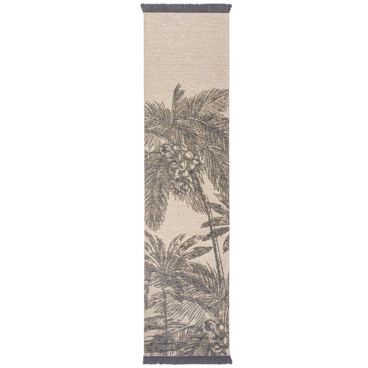 Bali Palm Runner Grey, Yellow and White – image 2