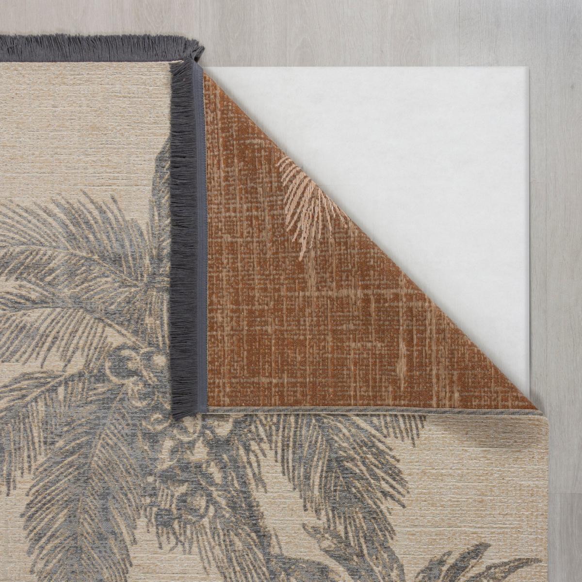 Bali Palm Runner Grey, Yellow and White – image 6