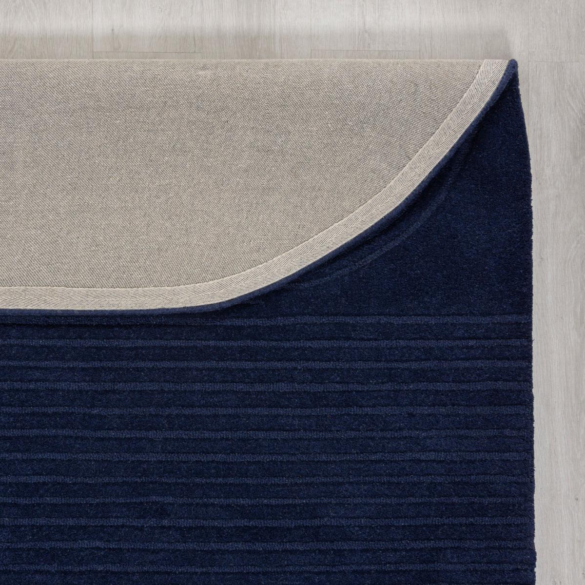 Elements Fard Wool Rug Navy Blue – image 5