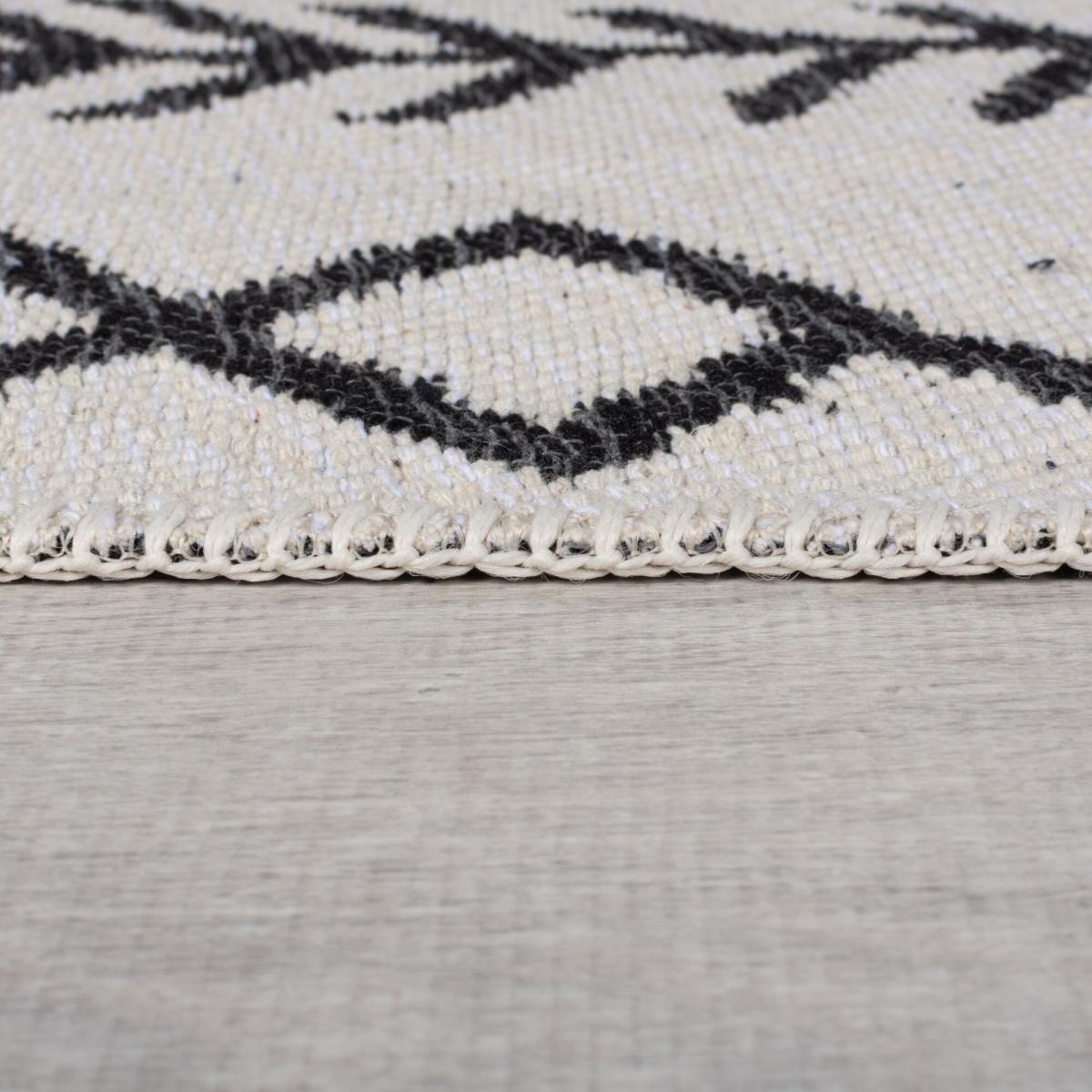 Edie Recycled Rug Edie Black – image 4