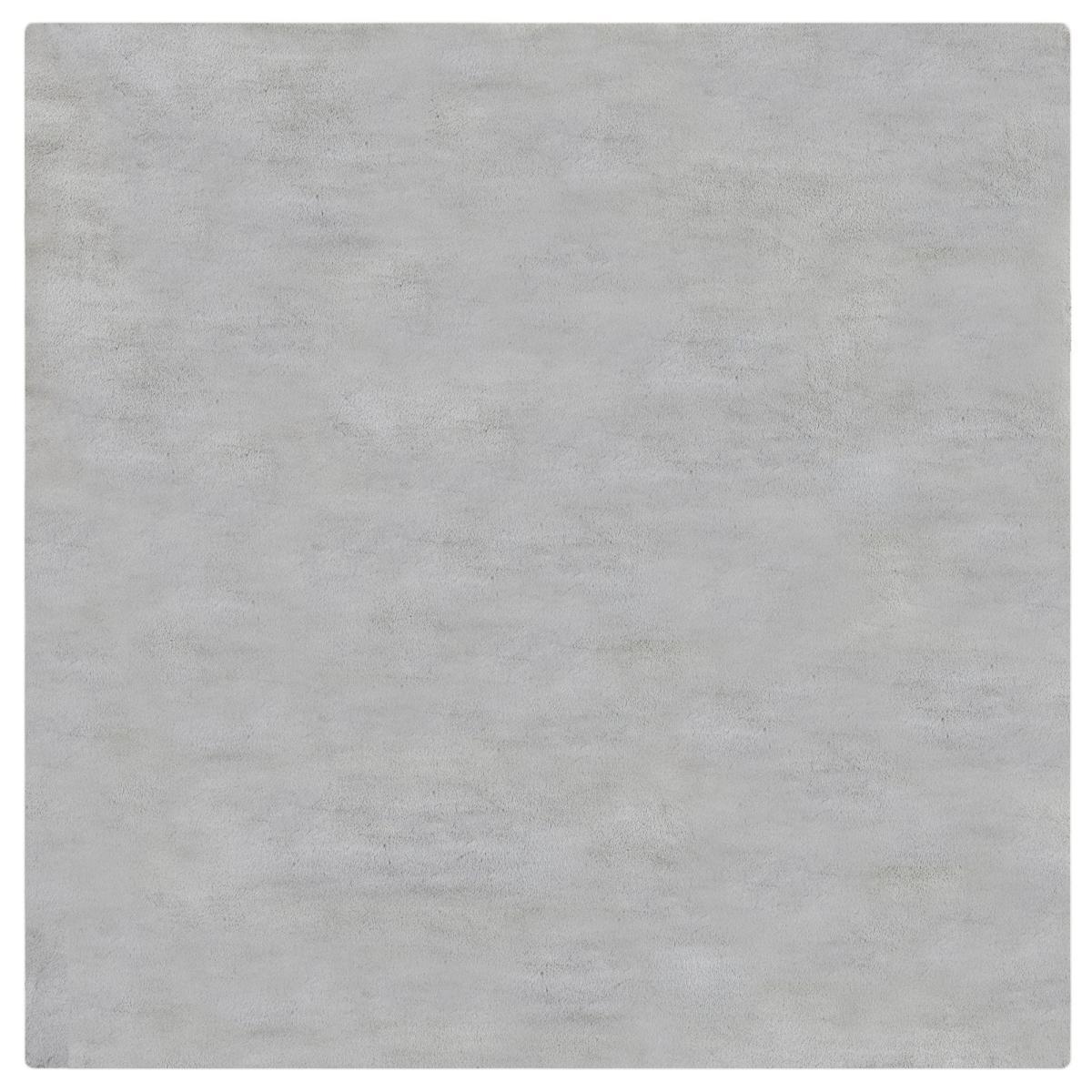 Supersoft Faux Fur Square Rug Supersoft Grey – image 2