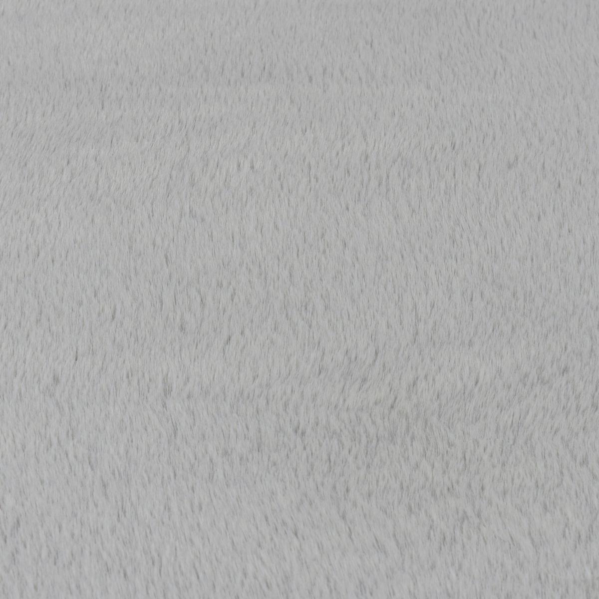 Supersoft Faux Fur Square Rug Supersoft Grey – image 3