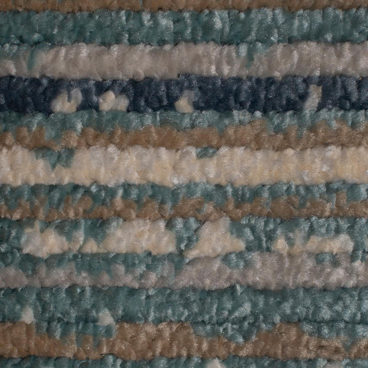 Lagos Rug Blue and Brown – image 3