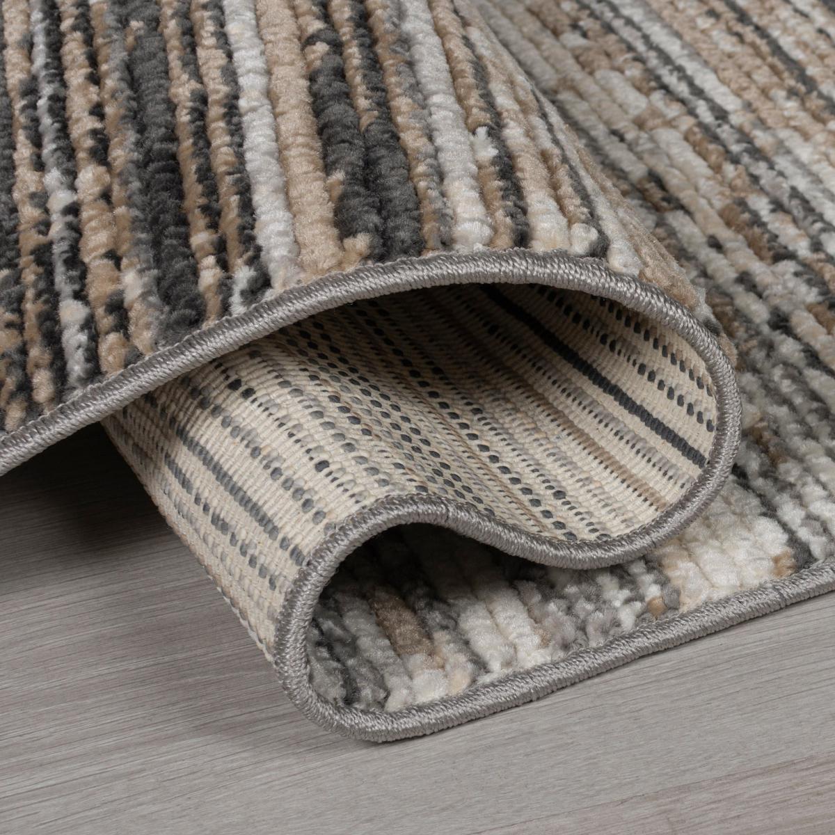 Lagos Rug Blue and Brown – image 5