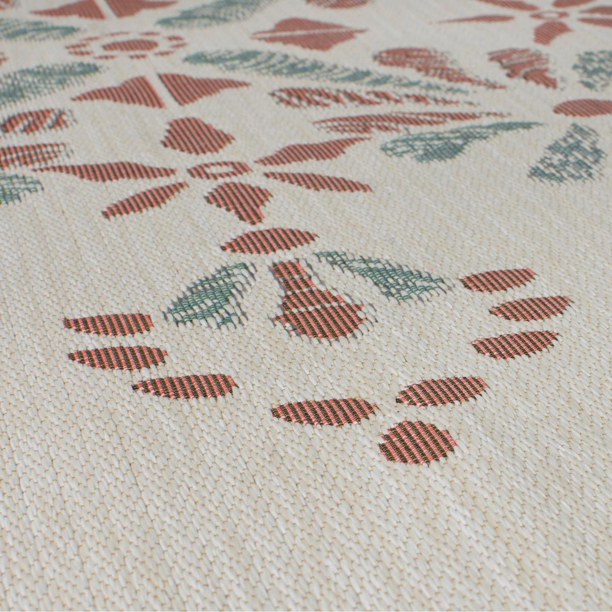 Boho Tile Indoor Outdoor Rug MultiColoured – image 3