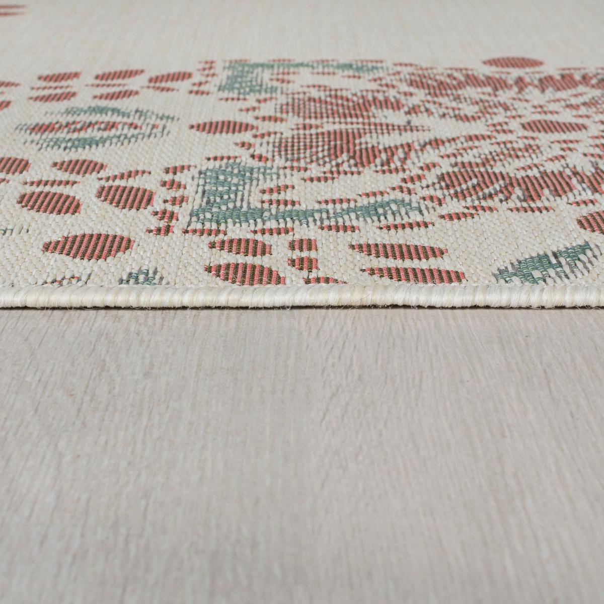 Boho Tile Indoor Outdoor Rug MultiColoured – image 4