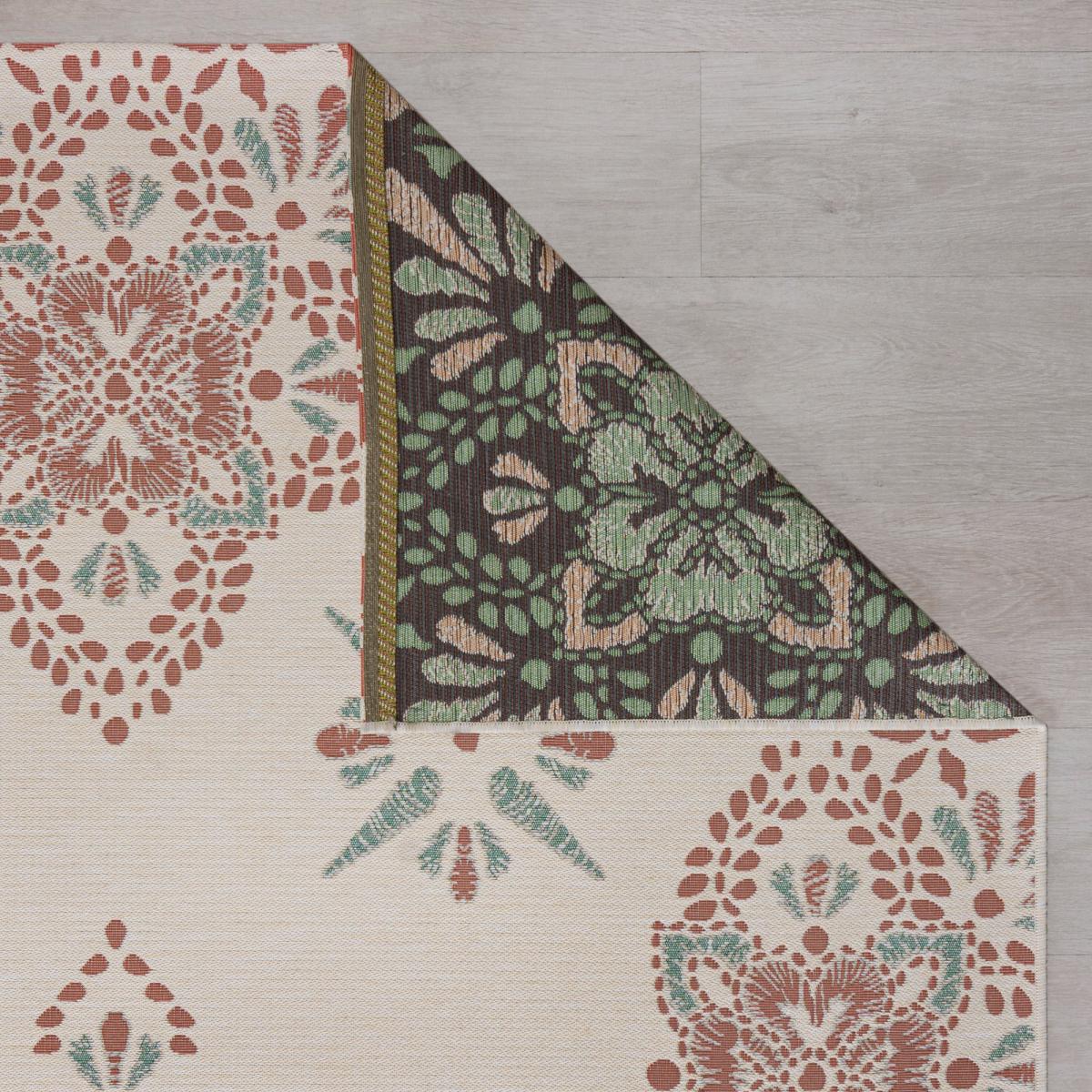 Boho Tile Indoor Outdoor Rug MultiColoured – image 5