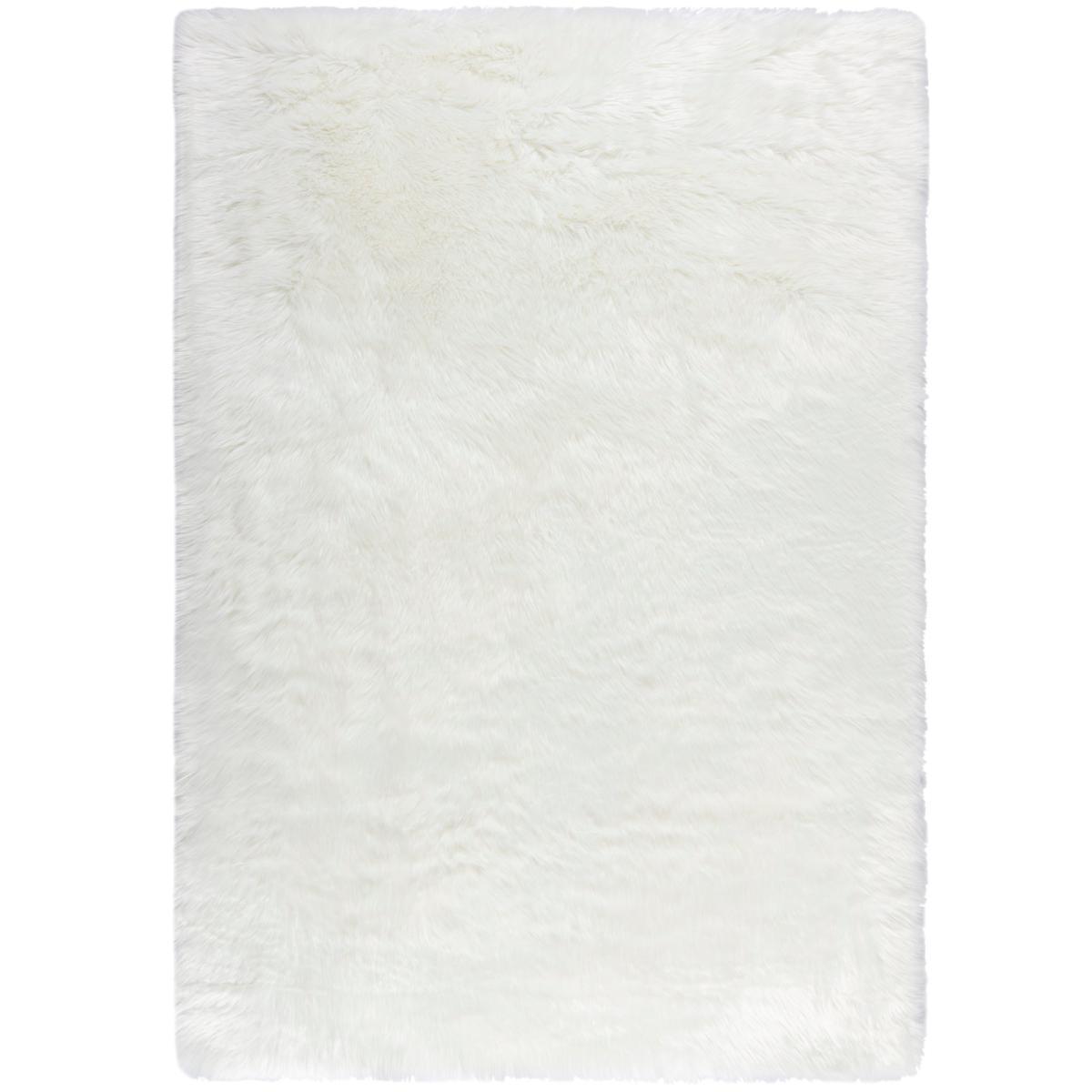 Faux Sheepskin Rug Cream – image 2