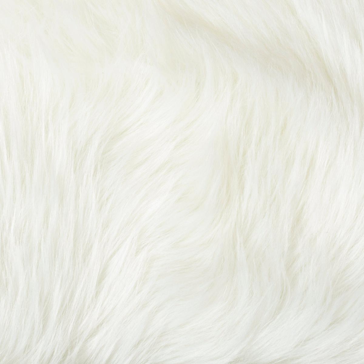 Faux Sheepskin Rug Cream – image 5
