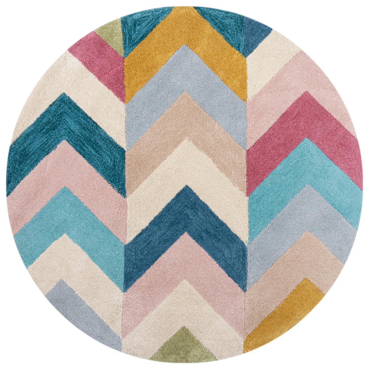 Chroma Circle Rug MultiColoured – image 2