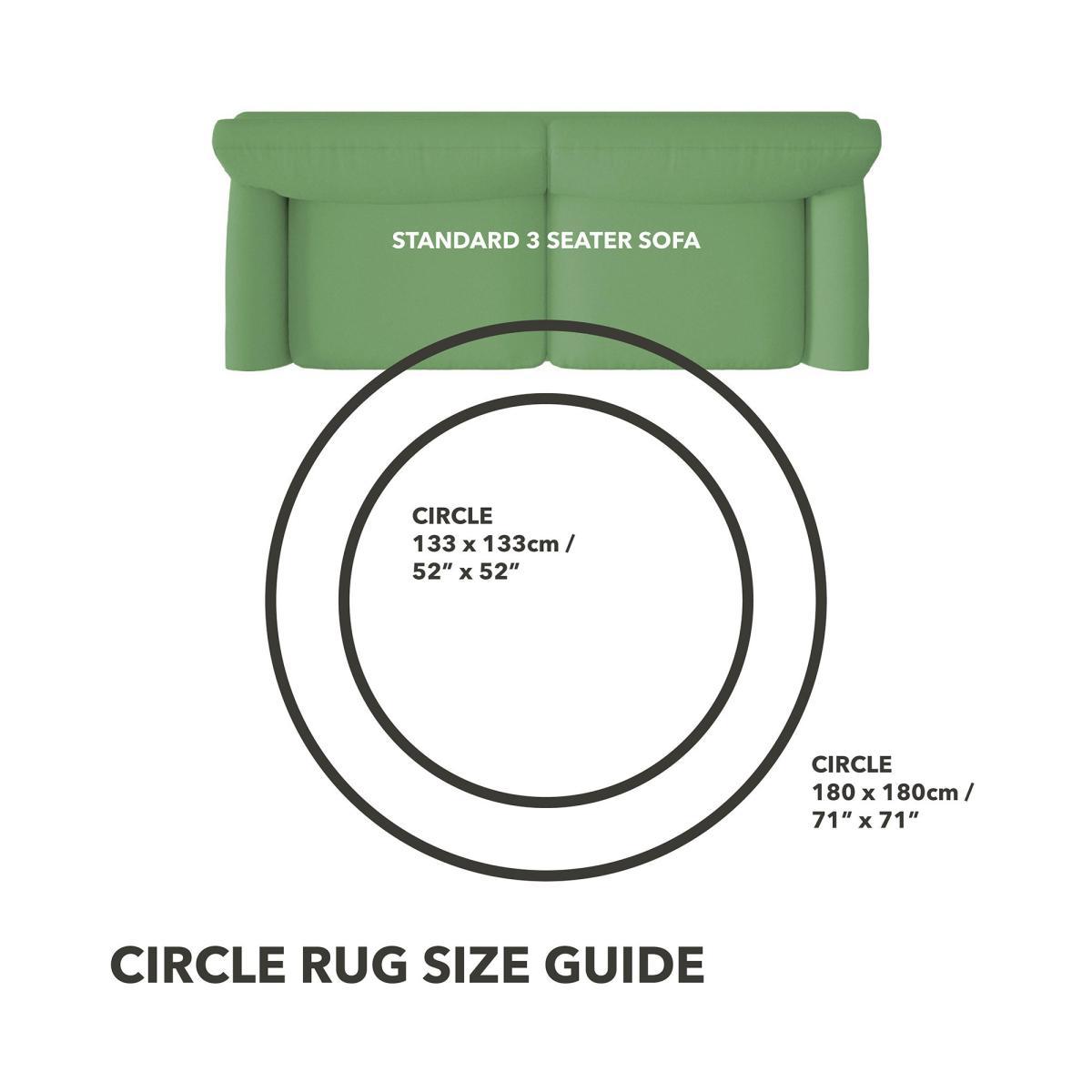 Chroma Circle Rug MultiColoured – image 6