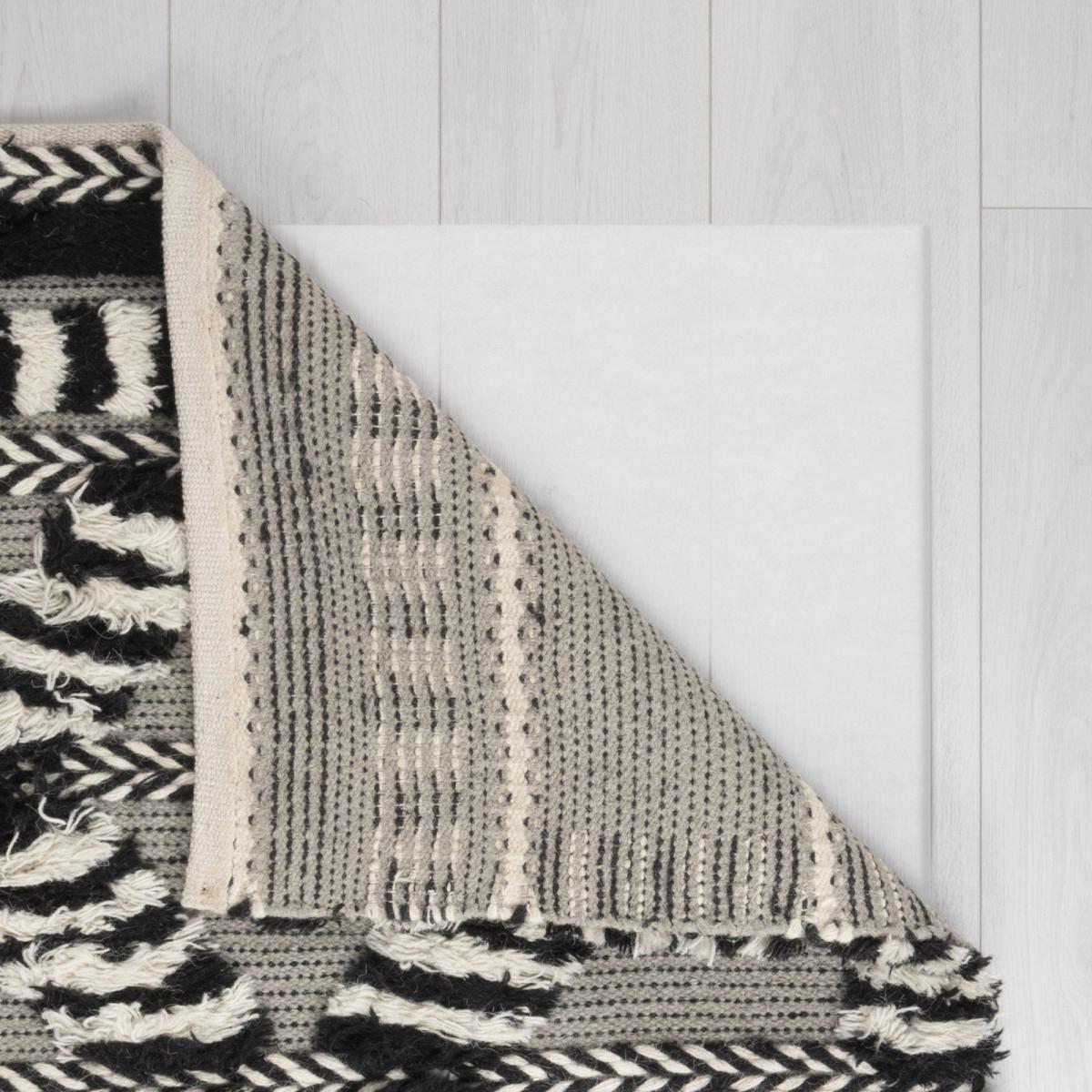 Marley Wool Rug Grey and Black – image 4